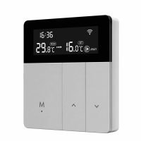 Wi-Fi Терморегулятор для теплого пола SMART M5 (Серый/Черный)